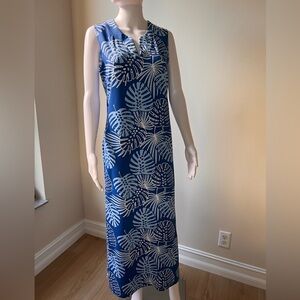 Sailor Sailor UPF 50+ Maxi Dress Blue White | Size M